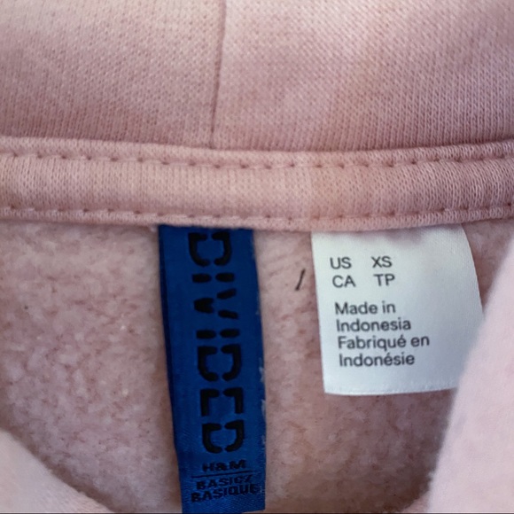 H&M pink long hoodie - Picture 3 of 3